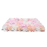 10 Шт. Искусственный розовый цветок гортензии настенный шелковый цветок для свадьбы в саду