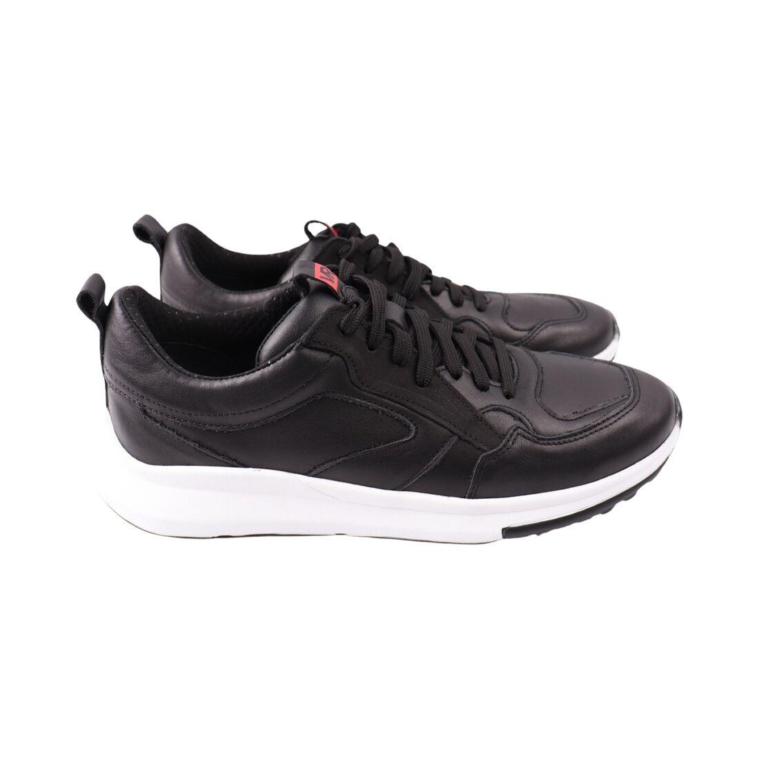 Кросівки чоловічі Vadrus чорні натуральна шкіра, 45, фото 1