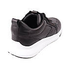 Кросівки чоловічі Vadrus чорні натуральна шкіра, 45, фото 4