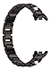 Ремінець CDK для Xiaomi Mi Smart Band 9 | Metal Band Fitlink Diamond (016444) (black), фото 3
