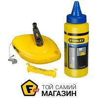 Разметочный шнур Stanley OPP 30м + меловой порошок (0-47-443)