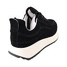 Кросівки чоловічі Sorte Lady чорні натуральна замша, 38, фото 4