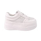 Кросівки жіночі Berisstini білі натуральна шкіра, 37, фото 3