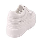 Кросівки жіночі Berisstini білі натуральна шкіра, 37, фото 4