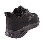 Кросівки чоловічі Restime чорні текстиль, 45, фото 4