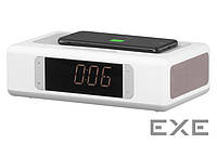 Акустическая док-станция 2E SmartClock Wireless Charging, Alarm Clock, Bluetooth, FM (2E-AS01QIWT)