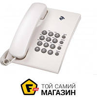 Проводной телефон 2E AP-210 Beige/White