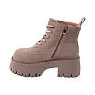 Черевики жіночі Gifanni капучіно натуральна замша, 40, фото 2