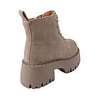 Черевики жіночі Gifanni капучіно натуральна замша, 40, фото 4