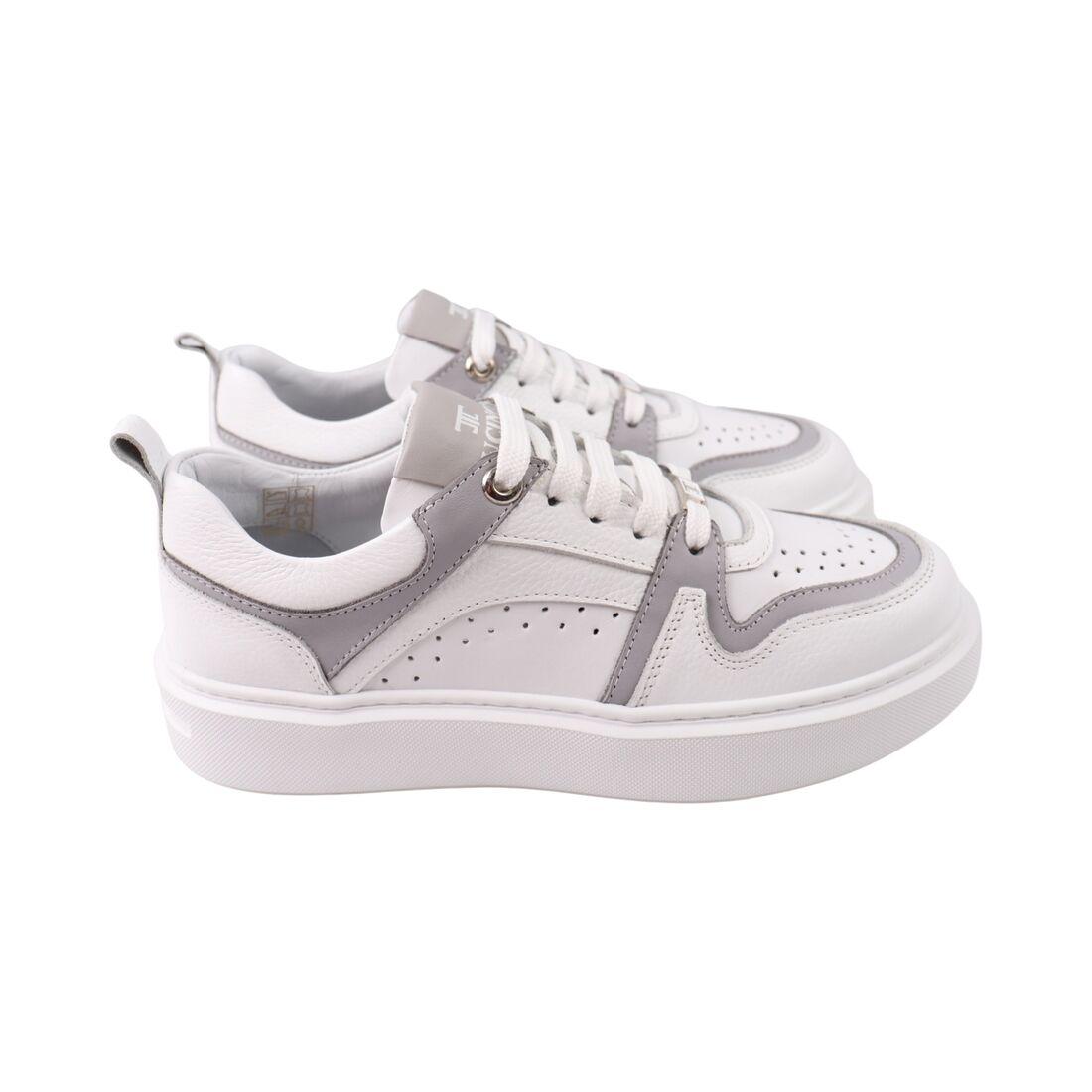 Кеди жіночі Tucino білі натуральна шкіра, 40, фото 1