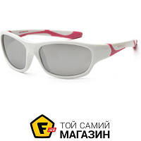 Спортивные очки Koolsun Sport 6+ белый/розовый (KS-SPWHCA006)