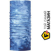 Повязка на шею (бафф) Buff COOLNET UV+ pelagic camo blue (BU 119447.707.10.00)