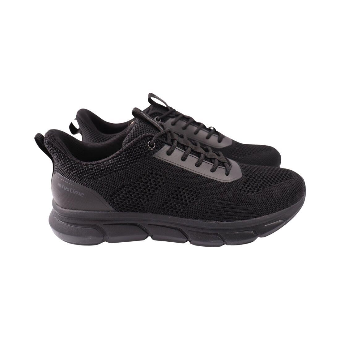 Кросівки чоловічі Restime чорні текстиль, 41, фото 1