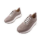 Кросівки жіночі Aquamarin капучіно натуральна шкіра, 37, фото 5