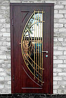 Двері вхідні металеві декоративні "під замовлення" у Дніпрі