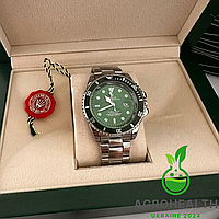 Наручные часы Rolex oyster perpetual date color green