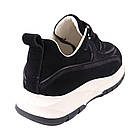 Кросівки жіночі Sorte Lady чорні натуральна замша, 40, фото 4