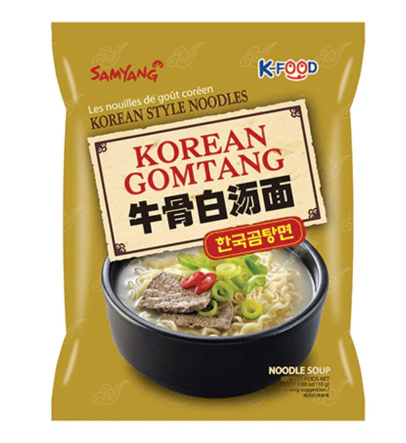 Локшина швидкого приготування Samyang Korean Gomtang Ramen, 110г