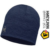 Шапка Buff LIGHTWEIGHT MERINO WOOL HAT solid denim (BU 113013.788.10.00)