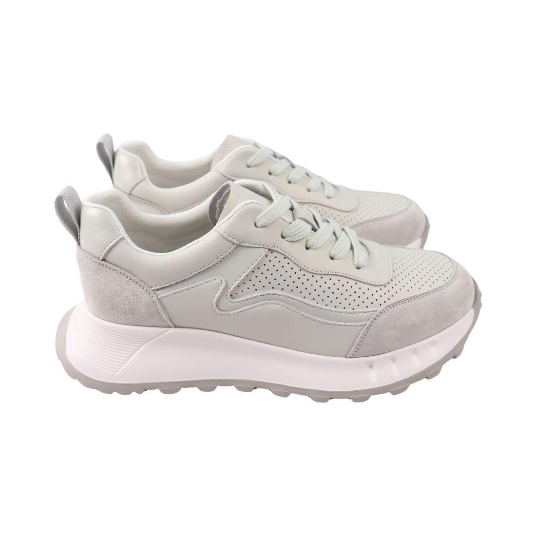 Кросівки жіночі Farinni мятні натуральна шкіра, 43, фото 1