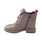 Черевики жіночі Farinni сірі натуральна шкіра, 41, фото 2