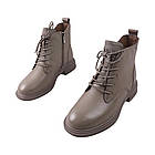 Черевики жіночі Farinni сірі натуральна шкіра, 41, фото 5