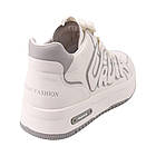 Черевики жіночі Farinni молочні натуральна шкіра, 40, фото 4