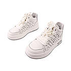 Черевики жіночі Farinni молочні натуральна шкіра, 40, фото 5