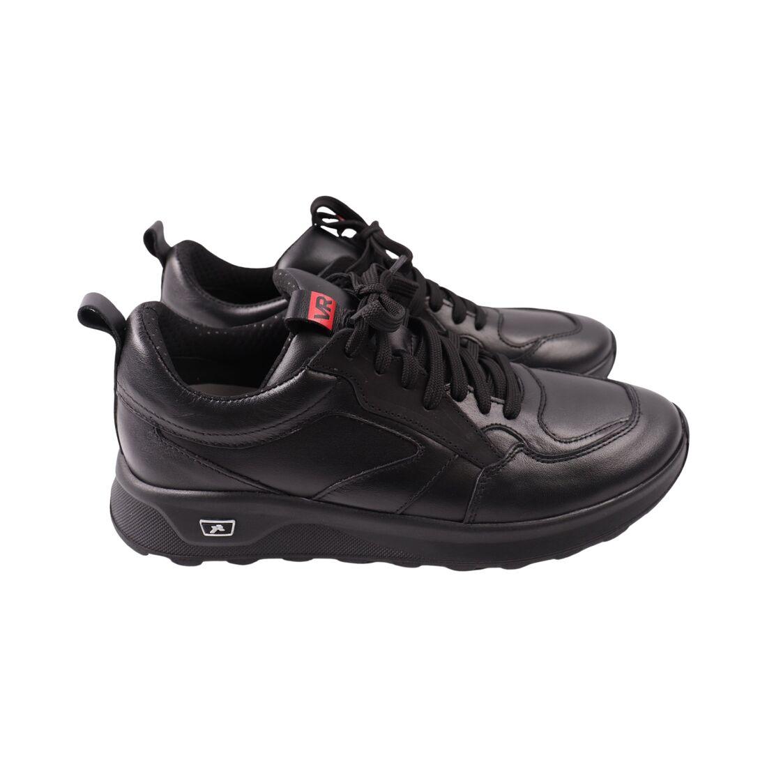 Кросівки чоловічі Vadrus чорні натуральна шкіра, 42, фото 1