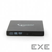 Внешний привод DVD+-RW GEMBIRD DVD-USB-02 USB 2.0 Black