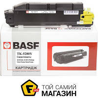 Тонер Basf Туба BASF аналог Kyocera Mita TK5280Y 1T02TWANL0 Yellow (BASF-KT-TK5280Y)