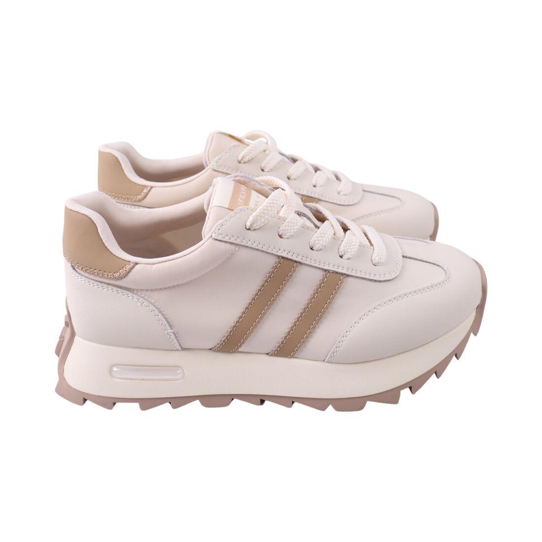 Кросівки жіночі Li Fexpert молочні текстиль, 38, фото 1