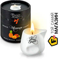 Свеча для эротического массажа Plaisirs Secrets Pineapple Mango 80мл (SO1852)