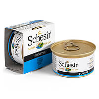 750013 Schesir тунец (Tuna) консервы для кошек в желе, банка, 85 г., (C135)