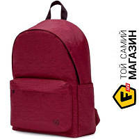 Бордовый рюкзак городской для женщин полиэстер Runmi 90 Points Youth College Backpack Deep Red