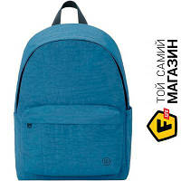 Голубой рюкзак городской для мужчин, женщин полиэстер Runmi 90 Points Youth College Backpack Light Blue
