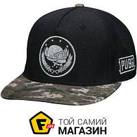 Кепка Jinx PUBG-Pan Crest Snap Back Hat, Black (JINX-9340)