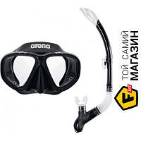 Комплект Arena Premium Snorkeling Set black/clear/black (002018-505)