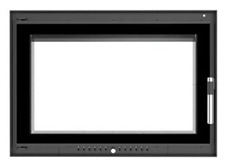 Дверцята для каміна Kratki Oliwia Deco 738x524 мм