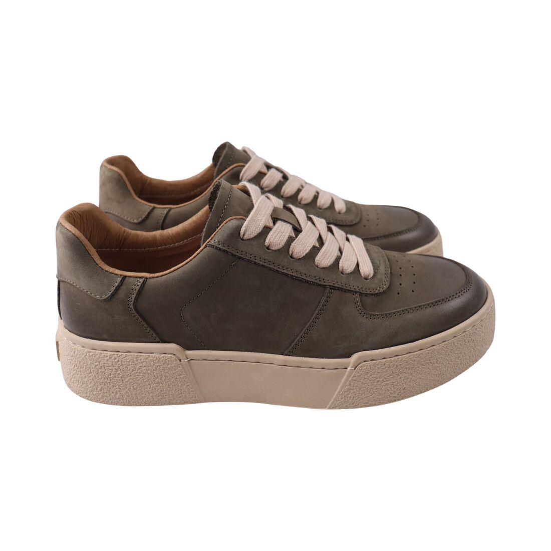 Кеди чоловічі Li Fexpert зелені натуральний нубук, 44, фото 1