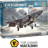 Модель 1:72 самолеты - Italeri - Истребитель F-35 B Lightning II 1:72 (IT1425) пластмасса