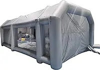 Рабочая палатка Надувная распылительная кабина с прозрачным окном и фильтрацией воздуха