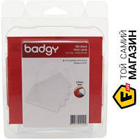 Badgy Пластиковые карты 0.76мм для принтера Badgy100/200 (100 штук) (CBGC0030W)