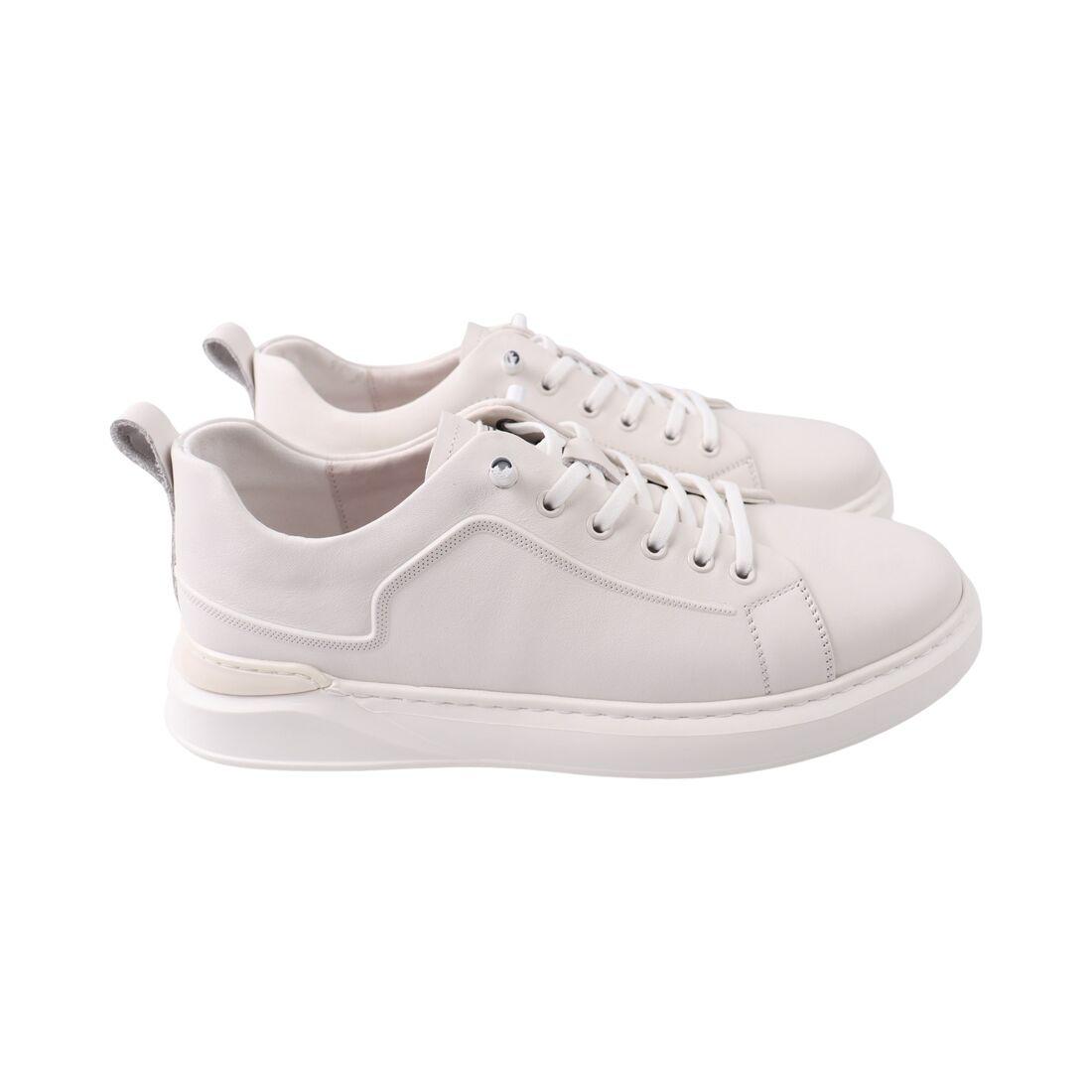 Кеди чоловічі Brooman білі натуральна шкіра, 39, фото 1