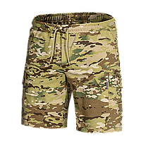 Camotec шорты военные BASIC MULTICAM, армейские шорты, военные летние шорты, мужские шорты мультикам skr