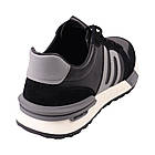 Кросівки чоловічі Cosottinni чорні натуральна шкіра, 41, фото 4