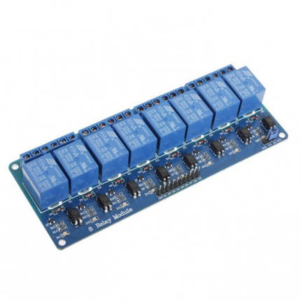 Блок реле 8 каналів Arduino 12В, фото 3