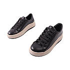 Кеди жіночі Kento чорні натуральна шкіра, 41, фото 5