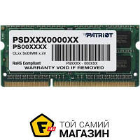 Оперативная память Patriot SO-DIMM DDR3 4GB/1600MHz, Signature Line (PSD34G1600L2S)