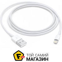 Кабель Apple Дата кабель Apple Lightning to USB Cable, Model A1480, 1m (MXLY2ZM/A)